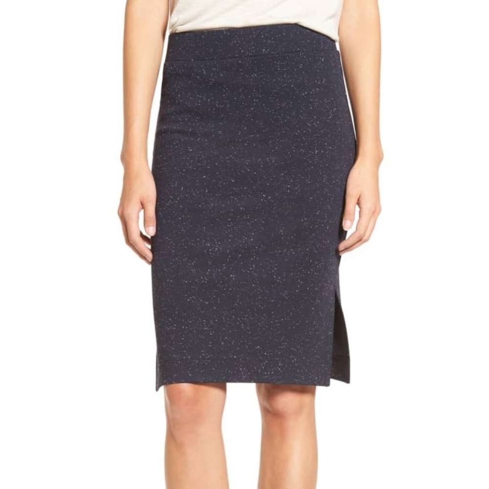 Madewell Pillar Ponte Pencil Skirt